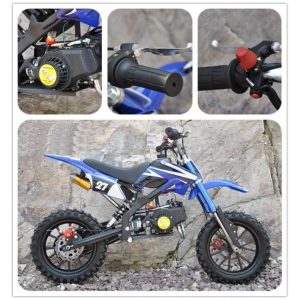 Moto Mini Cross 49cc azul