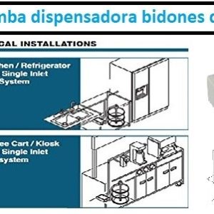 Bomba dispensadora bidones de agua