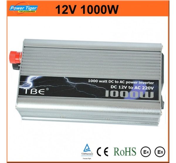 Inversor corriente 1200w 12v a 220v