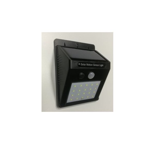 Luz 20 led sensor exterior