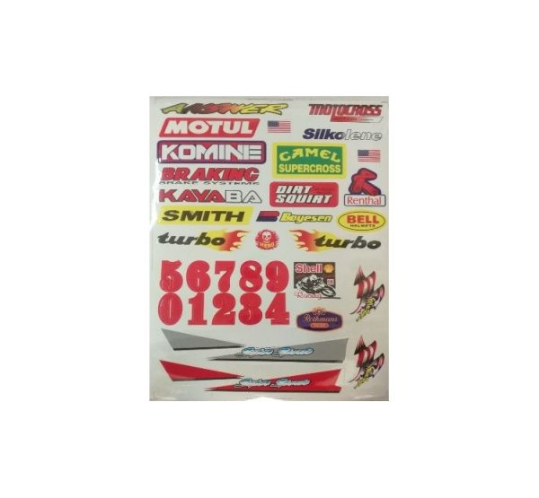 Sticker ATV Motos Scooter 03