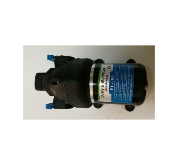 Bomba agua FL-706 11L/M 24vdc 25psi 1.7A