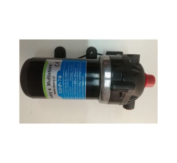 Bomba XDP-70 agua 12vdc 4.5L/min 70psi 4.8A