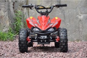 Mini moto atv 49cc 2T aro 6 Cuadrimoto Roja