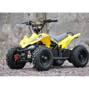 Mini moto atv 49cc 2T aro 6 Cuadrimoto Amarillo