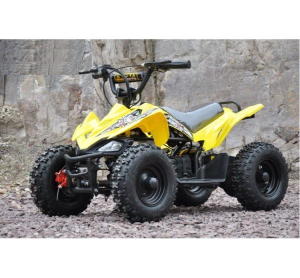 Mini moto atv 49cc 2T aro 6 Cuadrimoto Amarillo