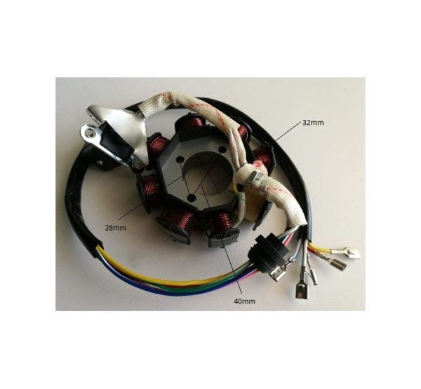 Magneto Estator Motor 3P 7BCH 1BGR-1 5CBL 447g