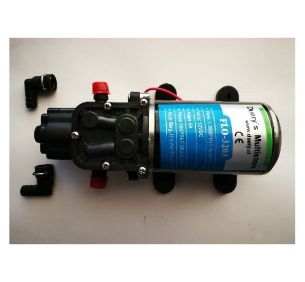 Bomba FLO-3203 agua 5.1L/min 12vdc 5A 100psi