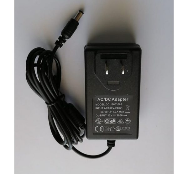 Adaptador AC/DC 110-240 3A output 12v 3000mA